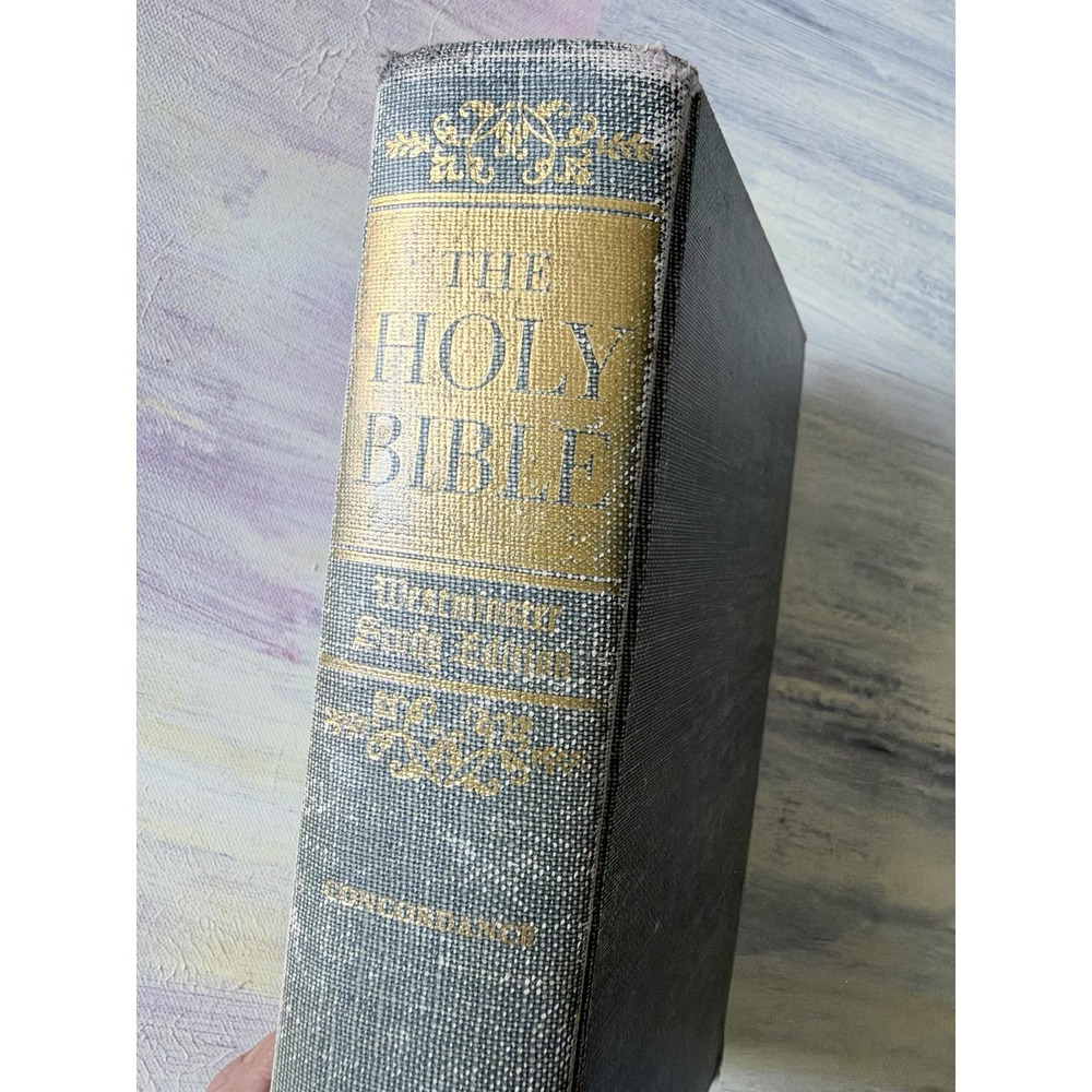 1948 Westminster Study Holy Bible KJV FIRST PRINTING Concordance Maps Hardcover